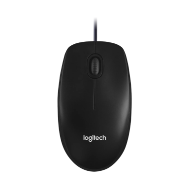 Pelė laidinė Logitech M100 USB - EMEA (910-006652), juoda Pelė laidinė Logitech M100 USB - EMEA (910-006652), juoda
