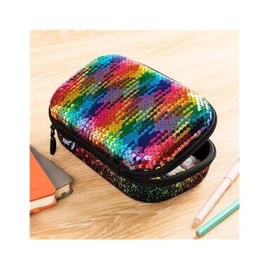 Penalas-pieštukinė ZIPIT Glitter Sequins, margas