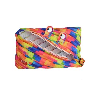 Penalas-pieštukinė ZIPIT Pixel Jumbo Pouch, ZTJ-PX-3, Geltonas Penalas-pieštukinė ZIPIT Pixel Jumbo Pouch, ZTJ-PX-3, Geltonas