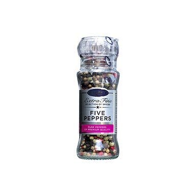 Penkių pipirų mišinys SANTA MARIA, malūnėlis, 60 g