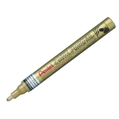 Permanentinis žymeklis PENTEL ARTS, 4,6 mm, auksinis Permanentinis žymeklis PENTEL ARTS, 4,6 mm, auksinis