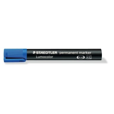 Permanentinis žymeklis STAEDTLER LUMOCOLOR 352, MĖLYNA Permanentinis žymeklis STAEDTLER LUMOCOLOR 352, MĖLYNA