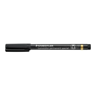 Permanentinis žymeklis STAEDTLER LUMOCOLOR SPECIAL 319, 0,6mm, JUODA Permanentinis žymeklis STAEDTLER LUMOCOLOR SPECIAL 319, 0,6mm, JUODA