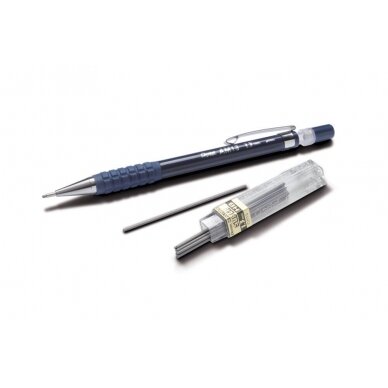 Pentel automatinis pieštukas AM13 1,3 mm HB, įsk. 8 papildymo laidai, 1 vnt 1