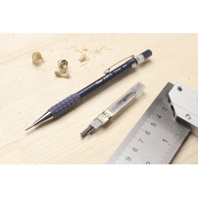 Pentel automatinis pieštukas AM13 1,3 mm HB, įsk. 8 papildymo laidai, 1 vnt 2