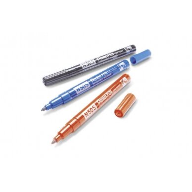 Permanentinis žymeklis Pentel Pen N50S, 1mm , 4 pcs, įvairių spalvų 1