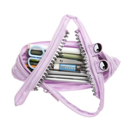 Penalas-pieštukinė ZIPIT Grillz Monster Pouch, ZTM-GR5, Alyvinės spalvos 2 Penalas-pieštukinė ZIPIT Grillz Monster Pouch, ZTM-GR5, Alyvinės spalvos 2