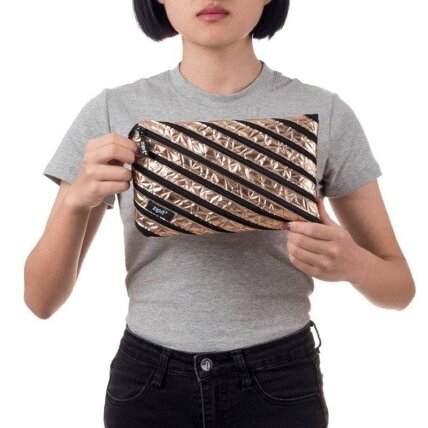 Penalas-pieštukinė ZIPIT Metallic Jumbo Pouch, ZTJ-MT-1, Bronzinė 3