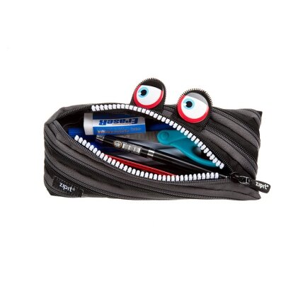 Penalas-pieštukinė ZIPIT Wildlings Pouch, ZTM-WD-BG, Juoda 1