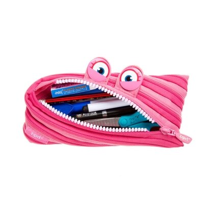 Penalas-pieštukinė ZIPIT Wildlings Pouch, ZTM-WD-HIP, Rožinė 1 Penalas-pieštukinė ZIPIT Wildlings Pouch, ZTM-WD-HIP, Rožinė 1