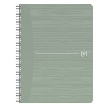 Perdirbtas sąsiuvinis su spirale OXFORD Rec’Up, A4, 50 lapų, 90 gsm, langeliais