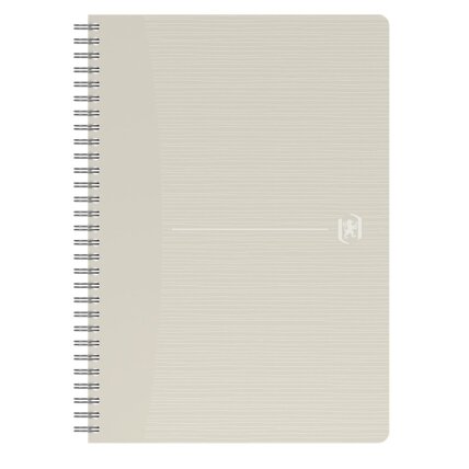 Perdirbtas sąsiuvinis su spirale OXFORD Rec’Up, A5, 90 lapų, 90 gsm, langeliais 4