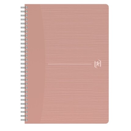 Perdirbtas sąsiuvinis su spirale OXFORD Rec’Up, A5, 90 lapų, 90 gsm, linijomis 2