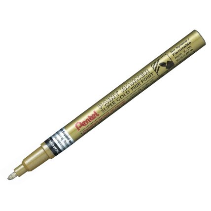 Permanentinis žymeklis PENTEL ARTS, 2,9 mm, auksinis Permanentinis žymeklis PENTEL ARTS, 2,9 mm, auksinis