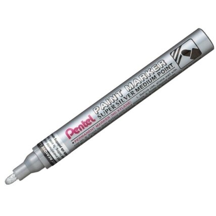 Permanentinis žymeklis PENTEL ARTS, 4,6 mm, sidabrinis Permanentinis žymeklis PENTEL ARTS, 4,6 mm, sidabrinis