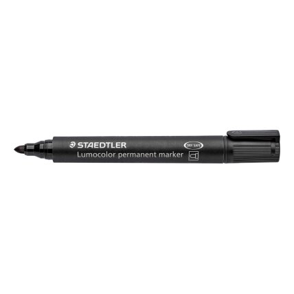 Permanentinis žymeklis STAEDTLER LUMOCOLOR 352, JUODA 3 Permanentinis žymeklis STAEDTLER LUMOCOLOR 352, JUODA 3