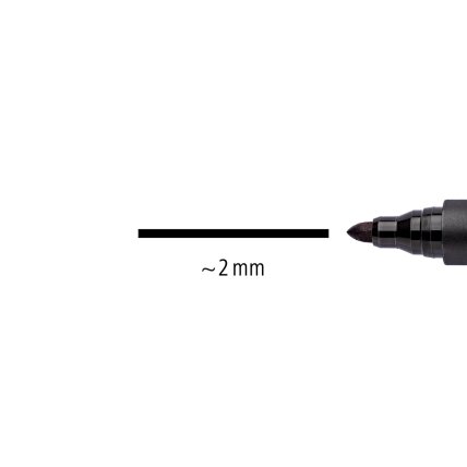 Permanentinis žymeklis STAEDTLER LUMOCOLOR 352, MĖLYNA 2 Permanentinis žymeklis STAEDTLER LUMOCOLOR 352, MĖLYNA 2
