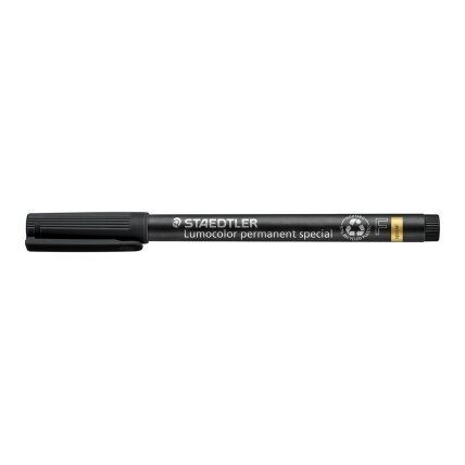 Permanentinis žymeklis STAEDTLER LUMOCOLOR SPECIAL 319, 0,6mm, JUODA Permanentinis žymeklis STAEDTLER LUMOCOLOR SPECIAL 319, 0,6mm, JUODA