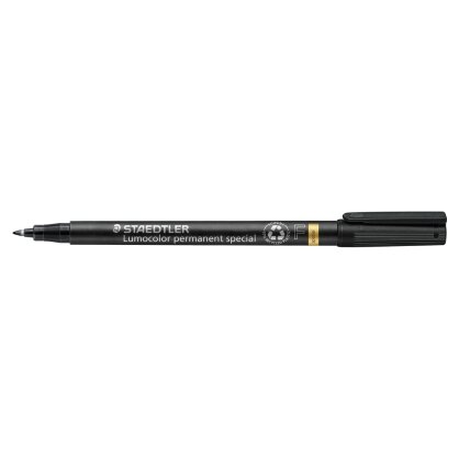 Permanentinis žymeklis STAEDTLER LUMOCOLOR SPECIAL 319, 0,6mm, JUODA 1