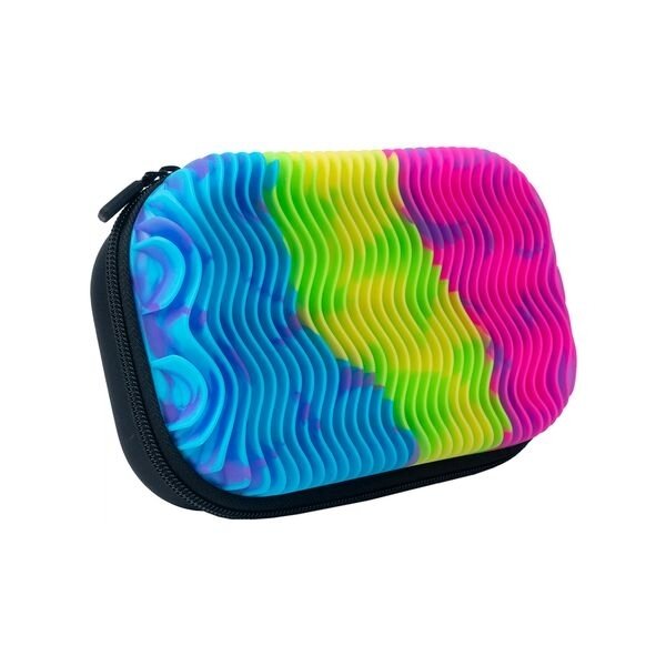 Penalas ZIPIT Wavey Silicone Storage Box, neoninė 2