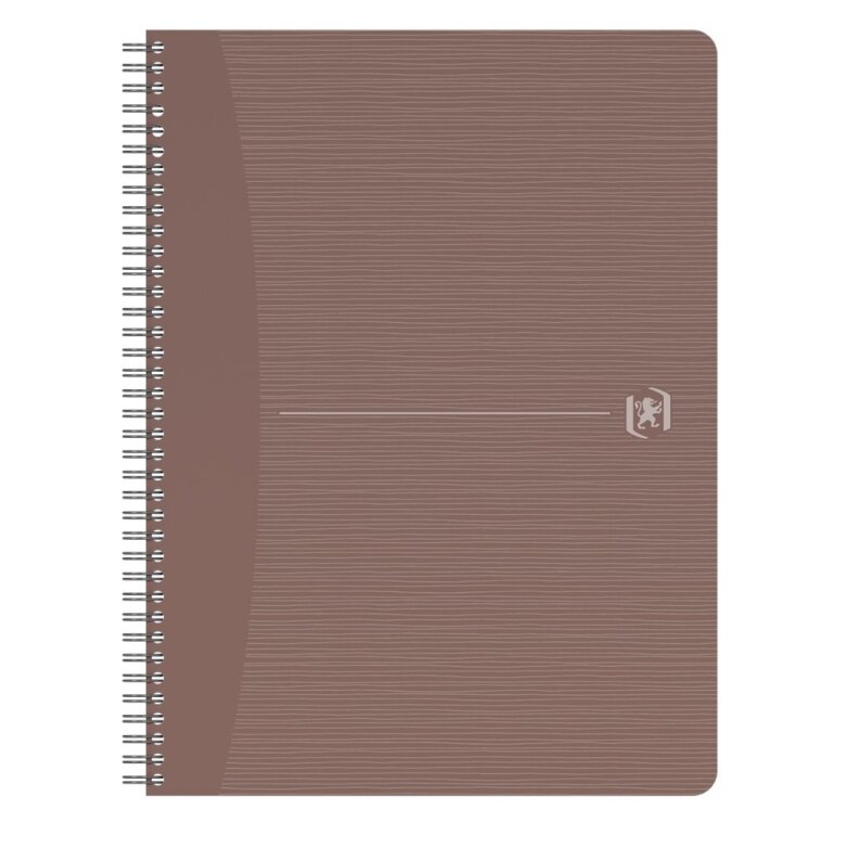 Perdirbtas sąsiuvinis su spirale OXFORD Rec’Up, A4, 50 lapų, 90 gsm, langeliais 4