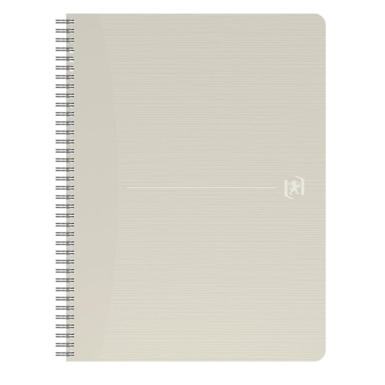 Perdirbtas sąsiuvinis su spirale OXFORD Rec’Up, A4, 90 lapų, 90 gsm, langeliais 3