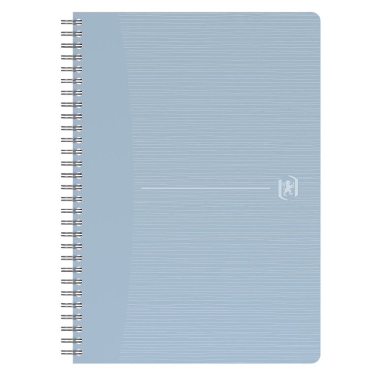 Perdirbtas sąsiuvinis su spirale OXFORD Rec’Up, A5, 90 lapų, 90 gsm, linijomis