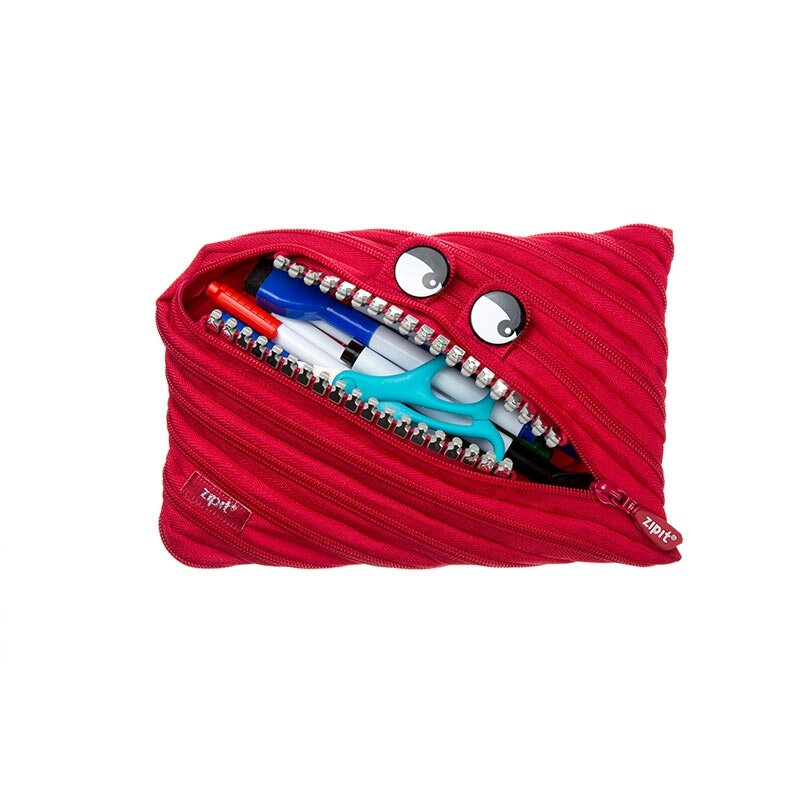Penalas-pieštukinė ZIPIT Grillz Monster Jumbo Pouch, ZTMJ-GR-RI, Raudona 1 Penalas-pieštukinė ZIPIT Grillz Monster Jumbo Pouch, ZTMJ-GR-RI, Raudona 1
