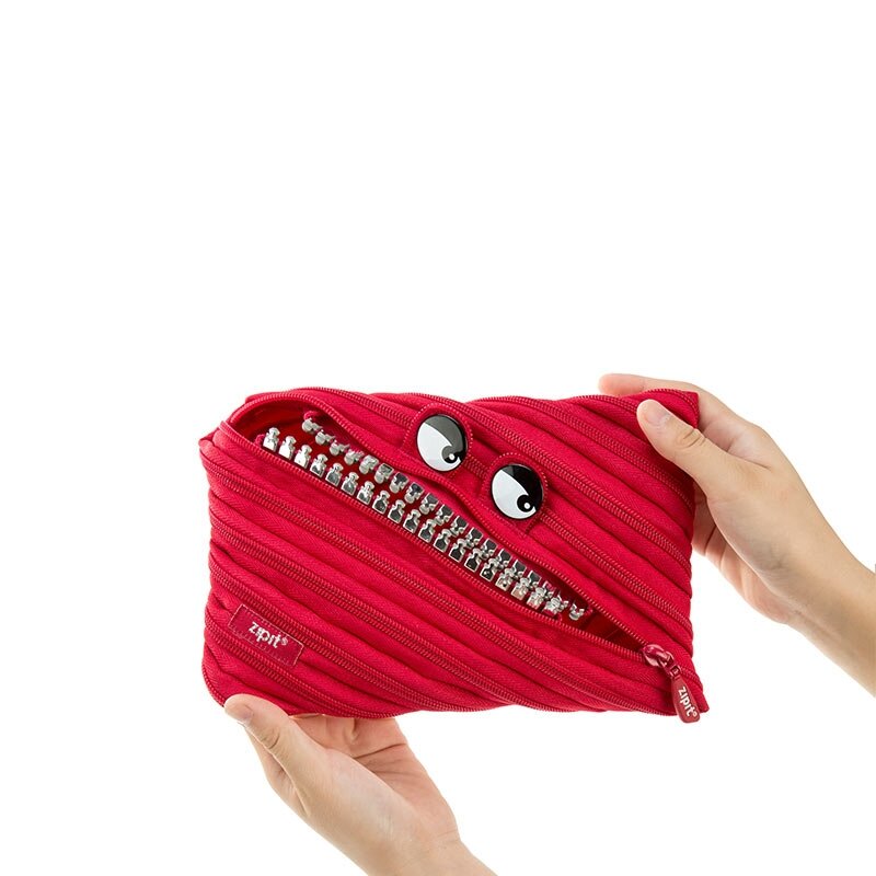 Penalas-pieštukinė ZIPIT Grillz Monster Jumbo Pouch, ZTMJ-GR-RI, Raudona 2 Penalas-pieštukinė ZIPIT Grillz Monster Jumbo Pouch, ZTMJ-GR-RI, Raudona 2