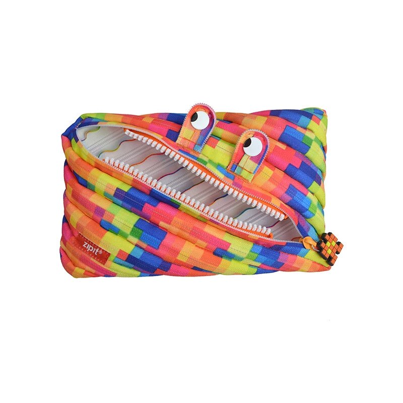 Penalas-pieštukinė ZIPIT Pixel Jumbo Pouch, ZTJ-PX-3, Geltonas Penalas-pieštukinė ZIPIT Pixel Jumbo Pouch, ZTJ-PX-3, Geltonas