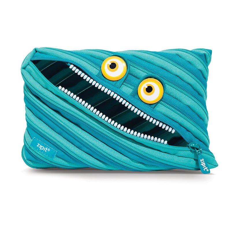 Penalas-pieštukinė ZIPIT Wildlings Jumbo Pouch, ZTMJ-WD-CRE, mėlynos sp. Penalas-pieštukinė ZIPIT Wildlings Jumbo Pouch, ZTMJ-WD-CRE, mėlynos sp.