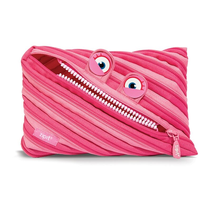 Penalas-pieštukinė ZIPIT Wildlings Jumbo Pouch, ZTMJ-WD-HIP, rožinės sp. Penalas-pieštukinė ZIPIT Wildlings Jumbo Pouch, ZTMJ-WD-HIP, rožinės sp.