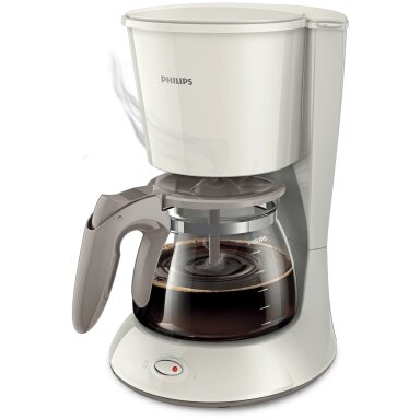 Philips Daily Collection Coffee maker HD7461/00 With glass jug White Philips Daily Collection Coffee maker HD7461/00 With glass jug White