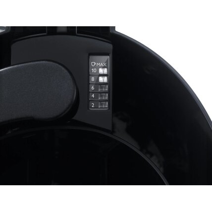Philips Daily Collection Coffee maker HD7459/20 With glass jug With timer Black & metal 3