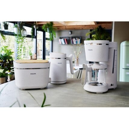 Philips Eco Conscious Edition Drip Filter Coffee Machine HD5120/00, 1.2L 2