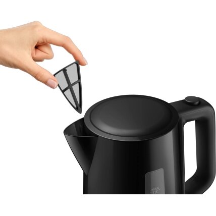 Philips Kettle HD9318/20 2200W 1.7l Orbit plastic kettle, spring lid, pilot light, black 3 Philips Kettle HD9318/20 2200W 1.7l Orbit plastic kettle, spring lid, pilot light, black 3