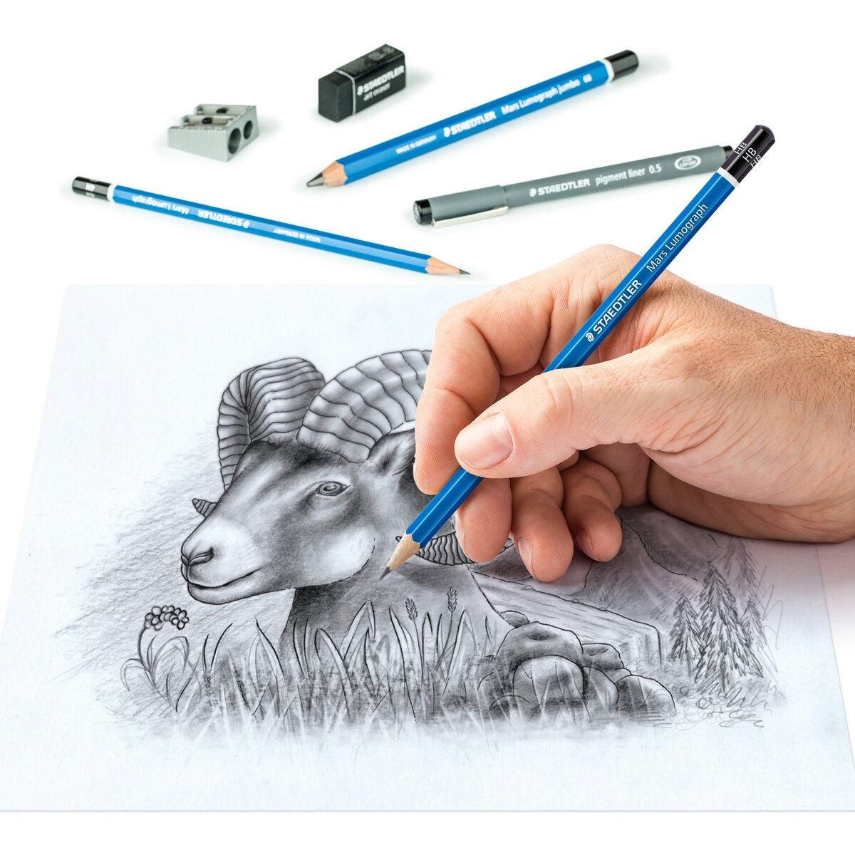 Piešimo rinkinys STAEDTLER Mars 100 2 Piešimo rinkinys STAEDTLER Mars 100 2