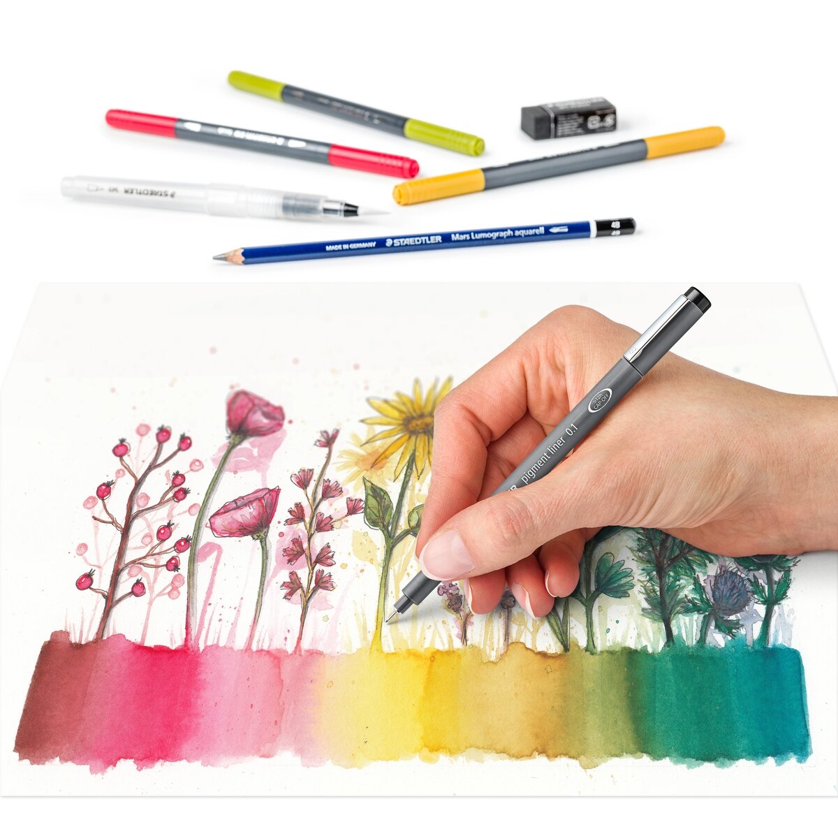 Piešimo rinkinys STAEDTLER Mixed set #5 2 Piešimo rinkinys STAEDTLER Mixed set #5 2