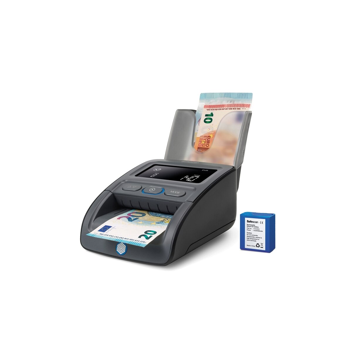 Pinigų tikrinimo aparatas Safescan 155-S 1 Pinigų tikrinimo aparatas Safescan 155-S 1