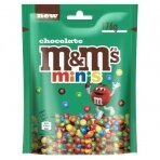 Pieninis šokoladas M&M's minis traškiame spalvotame glajuje, 176 g