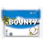 Pieninis šokoladinis batonėlis BOUNTY su švelniu kokosų įdaru, 5 x ( 2 x 28,5 g )