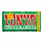 Pieniškas šokoladas TONY'S, 32%, su lazdyno riešutais, 180g