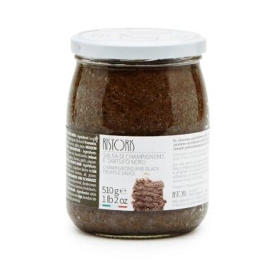 Pievagrybių ir juodųjų triufelių padažas RISTORIS, 510 g Pievagrybių ir juodųjų triufelių padažas RISTORIS, 510 g