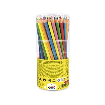 Pieštukai JOVI Tube, 84 vnt., tribriauniai 1