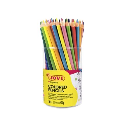 Pieštukai JOVI Tube, 84 vnt., tribriauniai 2 Pieštukai JOVI Tube, 84 vnt., tribriauniai 2