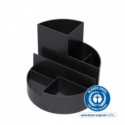 Pieštukinė MAUL ROUND BOX, juoda Pieštukinė MAUL ROUND BOX, juoda