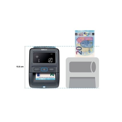 Pinigų tikrinimo aparatas Safescan 155-S 4 Pinigų tikrinimo aparatas Safescan 155-S 4