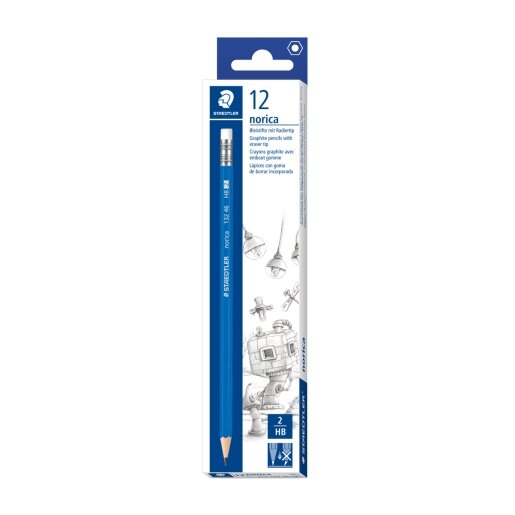 Pieštukas STAEDTLER Norica HB, 12vnt. 2