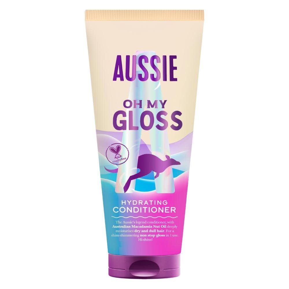 Plaukų kondicionierius AUSSIE Oh My Gloss, 200 ml