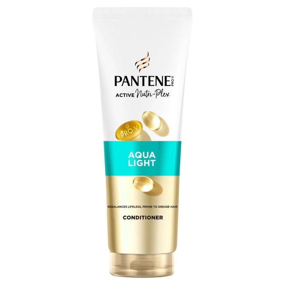 Plaukų kondicionierius PANTENE Aqua Light Active Nutri-Plex, 275 ml Plaukų kondicionierius PANTENE Aqua Light Active Nutri-Plex, 275 ml